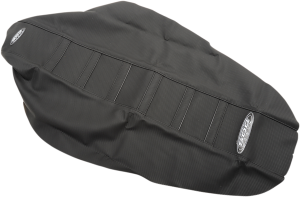 6-rib Gripper Seat Cover Black, 2, nordicamoto.ro
