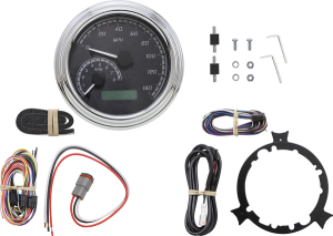 Mvx Series Analog Gauge System Gray, Black