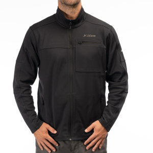 Geaca Snowmobil Klim Glacier Mid Layer Cabernet - Black, 1, nordicamoto.ro