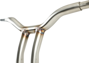 Kage Fighter Welded Bent-riser Handlebar Silver, 1, nordicamoto.ro