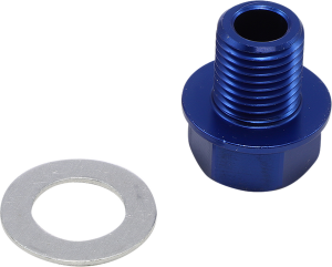 Oil Temperature Adapter Blue