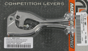Competition Lever Clear, Silver, 2, nordicamoto.ro
