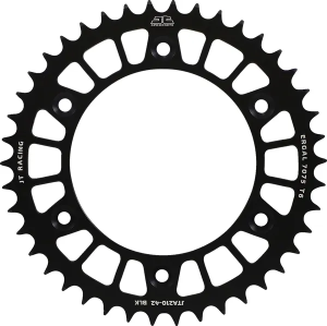 JT SPROCKETS hátsó lánckerék, fekete , nordicamoto.ro