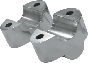 Handlebar Riser Extension Silver, 1, nordicamoto.ro