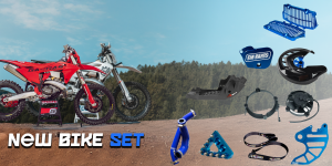Alapvető védőfelszerelés-készlet új motorkerékpárhoz (alapszintű) 2024/2025 Husqvarna/GasGas, nordicamoto.ro