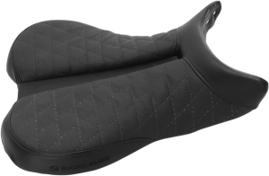 Track Lattice Stitch Seat Black, 3, nordicamoto.ro
