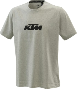 KTM Pure Logo póló, szürke, S-es méret, 1, nordicamoto.ro