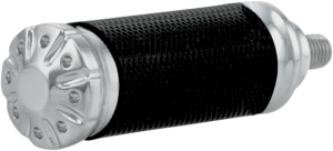 Toe/shifter Peg Chrono Chrome Black, Silver, 3, nordicamoto.ro