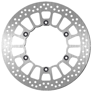 Brake Rotor Round Silver