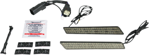Dual Color Led Saddlebag Latch Lightz Amber, Red