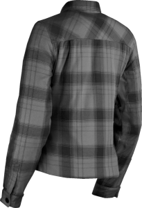 Női Fallblock flanel kabát, fekete, szürke, M-es méret, 3, nordicamoto.ro