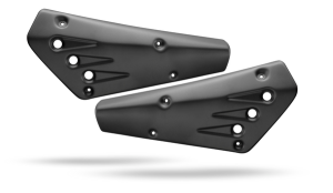 Side Number Plate Black 