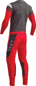 Tricou Thor Prime Rival Charcoal/Red XL, 4, nordicamoto.ro