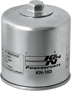 Performance Oil Filter Silver, 1, nordicamoto.ro