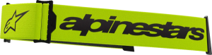 Alpinestars Supertech szemüvegszíj, fekete/sárga
