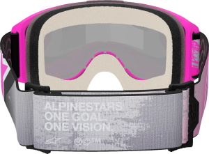 Ochelari Alpinestars Vision 8 Lahnd Gray/Pink/Silver ONE SIZE, 4, nordicamoto.ro