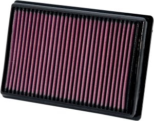 High-flow Air Filter Black, Red, 1, nordicamoto.ro