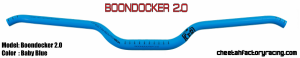 CFR Boondocker kormány 2.0, világoskék, nordicamoto.ro