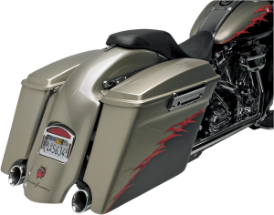Bagger-tail Extended Rear Fender White, 1, nordicamoto.ro