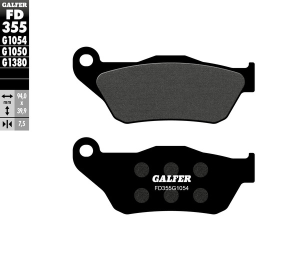 Semi-metallic Brake Pads, 1, nordicamoto.ro