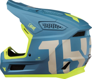 Casca THOR Fleet Forge Yellow/Blue L, 4, nordicamoto.ro