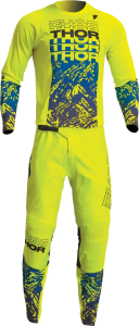 Tricou Thor Sector Atlas Acid/Blue XL, 4, nordicamoto.ro
