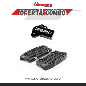 KTM/Husqvarna 250/300 TPS-érzékelő védőkészlet X-Grip + KTM/Husqvarna hűtővédők X-GRIP 20–23, piros, 3, nordicamoto.ro