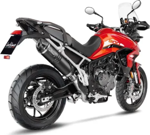 LeoVince LV One Evo Black Edition csővégkipufogó a Triumph Tiger 850 Sport / Tiger 900 GT / Rally / Pro (2020–2025) modellekhez, 5, nordicamoto.ro