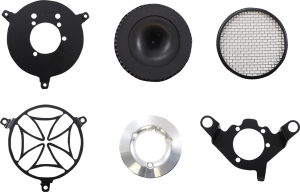 Air Cleaner Kit Black, 5, nordicamoto.ro