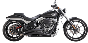 Big Radius Exhaust System Black, 2, nordicamoto.ro