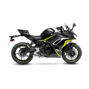 Lv One Evo Stainless Steel Full-system Exhaust Black, Matte, 3, nordicamoto.ro