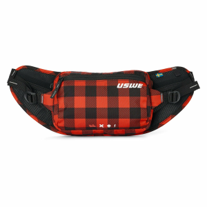 Uswe 2L hátizsák – Flannel Red/Black
