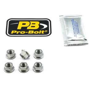 Sprocket Nuts Silver, 3, nordicamoto.ro