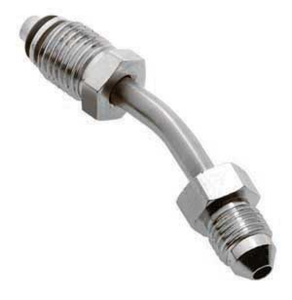 Hydraulic Clutch Hose Adapter Chrome