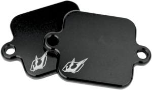 Engine Block Off Plates Black, 1, nordicamoto.ro