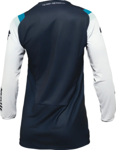 Tricou dama Thor Pulse REV Midnight Blue/White L, 2, nordicamoto.ro