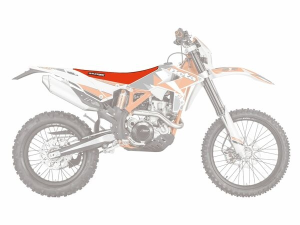 Zebra Seat Cover Red
