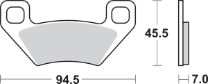 Ats All-terrain Sintered Brake Pads