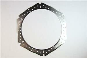 Round Fixed Brake Rotor Zinc, 1, nordicamoto.ro