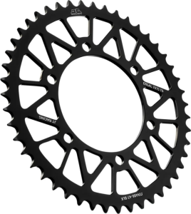 JT SPROCKETS Racelite alumínium hátsó lánckerék, fekete, 1, nordicamoto.ro