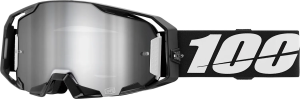 100% Armatic Black – Silver Mirror szemüveg, nordicamoto.ro