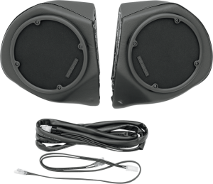 Rear Speaker Pods Black, Vinyl