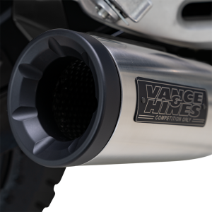 Hi-output Hooligan Exhaust System Brushed, 4, nordicamoto.ro