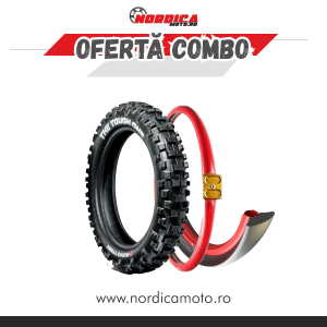 Plews Tyres EN1 TOUGH ONE Extreme gumiabroncs-csomag + Tubliss rendszer + TACS PROTEC hab, nordicamoto.ro