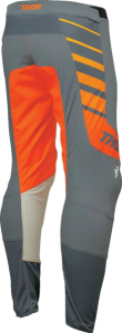 Pantaloni Thor Prime Analog Gray/Orange 40, 4, nordicamoto.ro