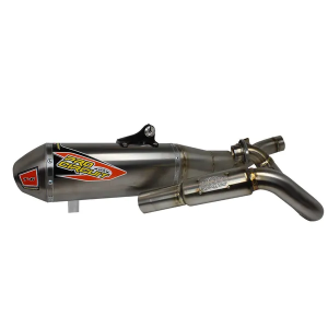 T-6 Bc rozsdamentes acél-titán kipufogórendszer, titánhatású 