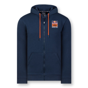 RB KTM logós kapucnis pulóver cipzárral, 1, nordicamoto.ro