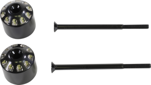 Ryker Handlebar End Weights Black, 1, nordicamoto.ro