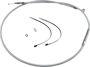 High-efficiency Braided Sterling Chromite Ii® Clutch Cable Silver, 2, nordicamoto.ro