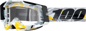Ochelari 100% Racecraft 2 Gray/Yellow ONE SIZE, 2, nordicamoto.ro